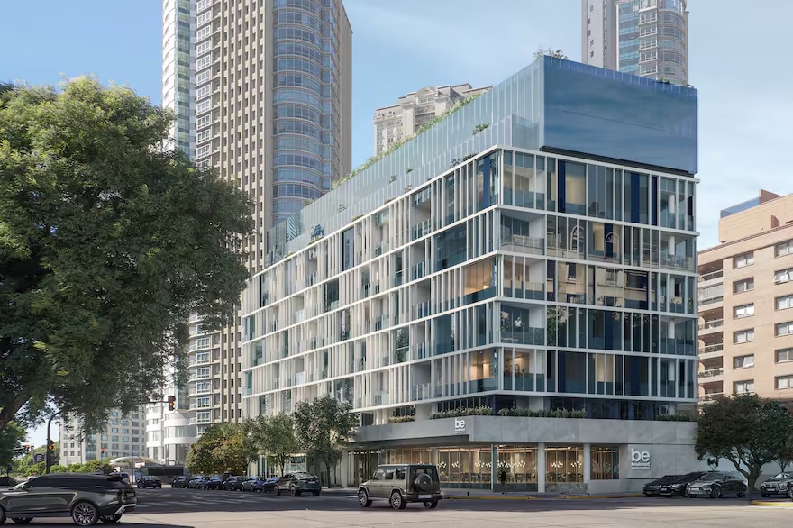 Así quedará el edificio donde estaban las oficinas de Mercedes Benz reconvertido en departamentos residenciales